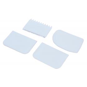 Hamur Kazıyıcı (Plastik 4'lü Set)